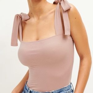 NWT Reformation Canyon Tie Strap Knit Tank Top (Size S)